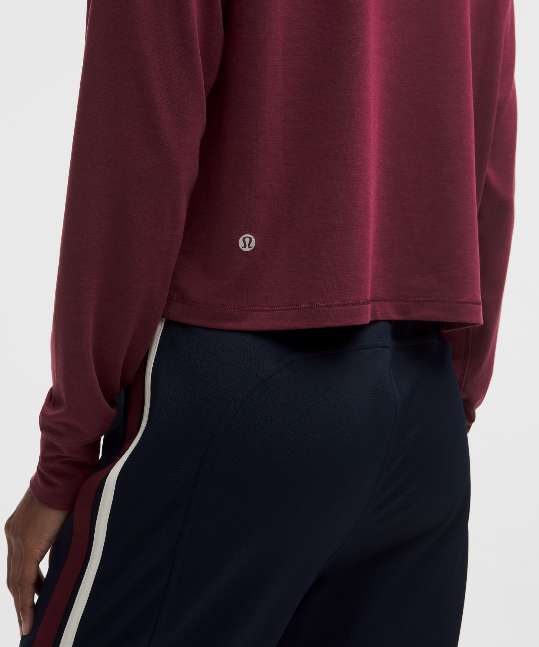 Lululemon Women's Jersey Training Long-Sleeve Shirt *Wordmark