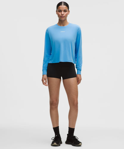 Lululemon Women's Jersey Training Long-Sleeve Shirt *Wordmark