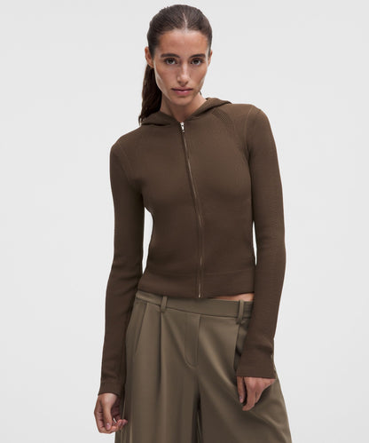 Lululemon Structured Knit Zip-Up Hoodie