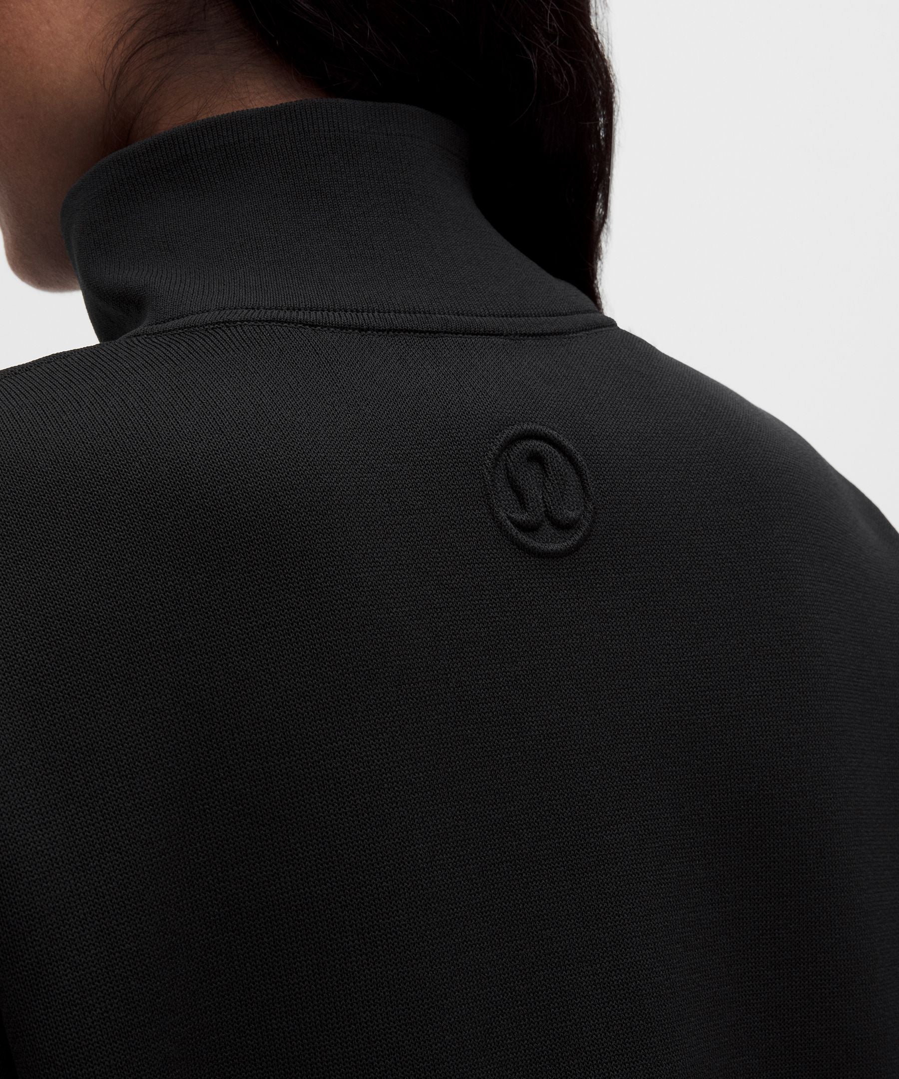 Lululemon Women's Structured Knit Half-Zip Short-Sleeve Shirt