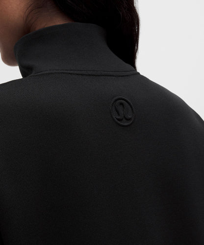 Lululemon Women's Structured Knit Half-Zip Short-Sleeve Shirt
