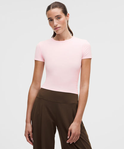 Lululemon Women's All It Takes Ribbed Keyhole Short-Sleeve Shirt