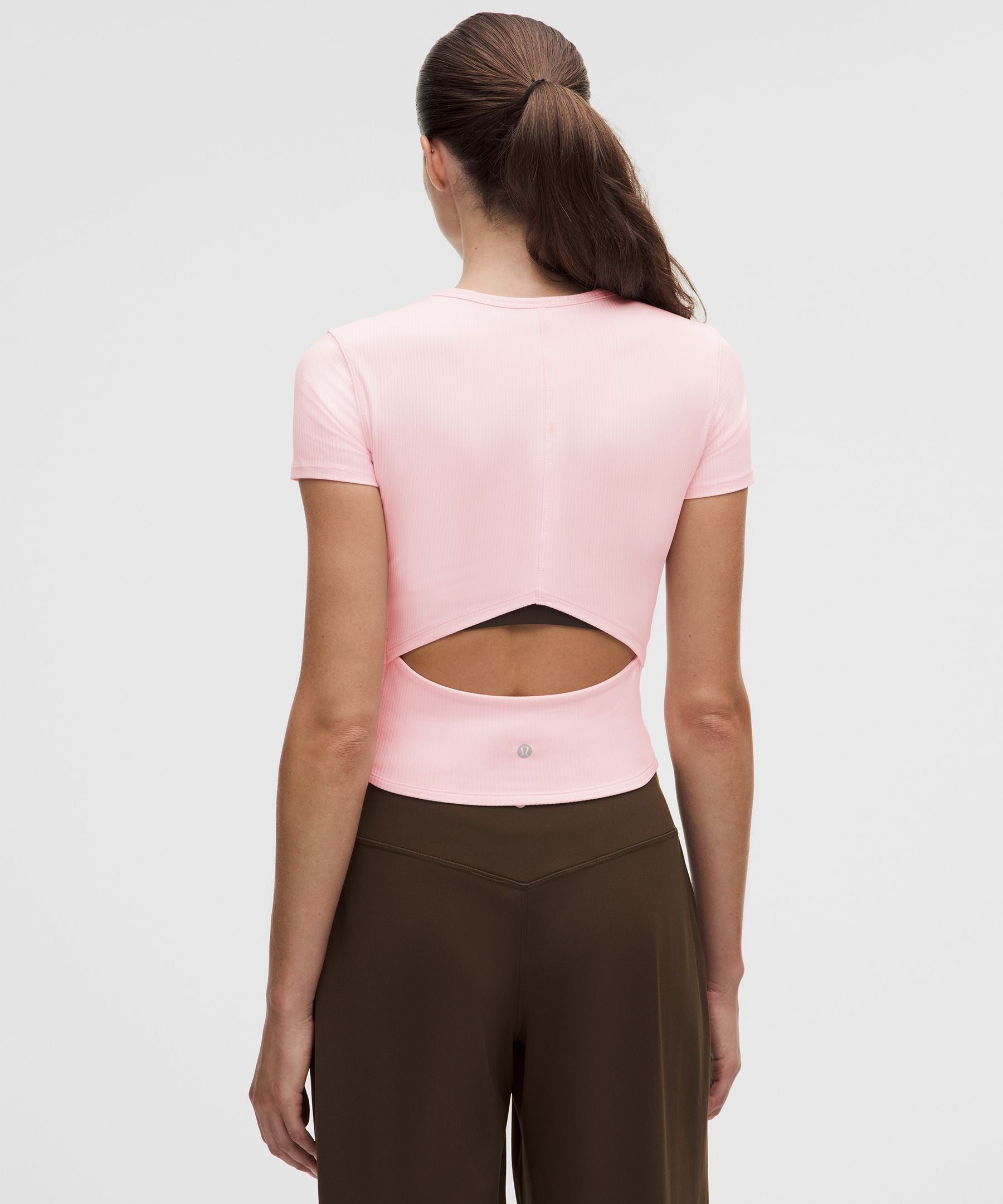 Lululemon Women's All It Takes Ribbed Keyhole Short-Sleeve Shirt