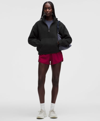 Lululemon Women's Steady State SuperLoft Funnel-Neck Half Zip