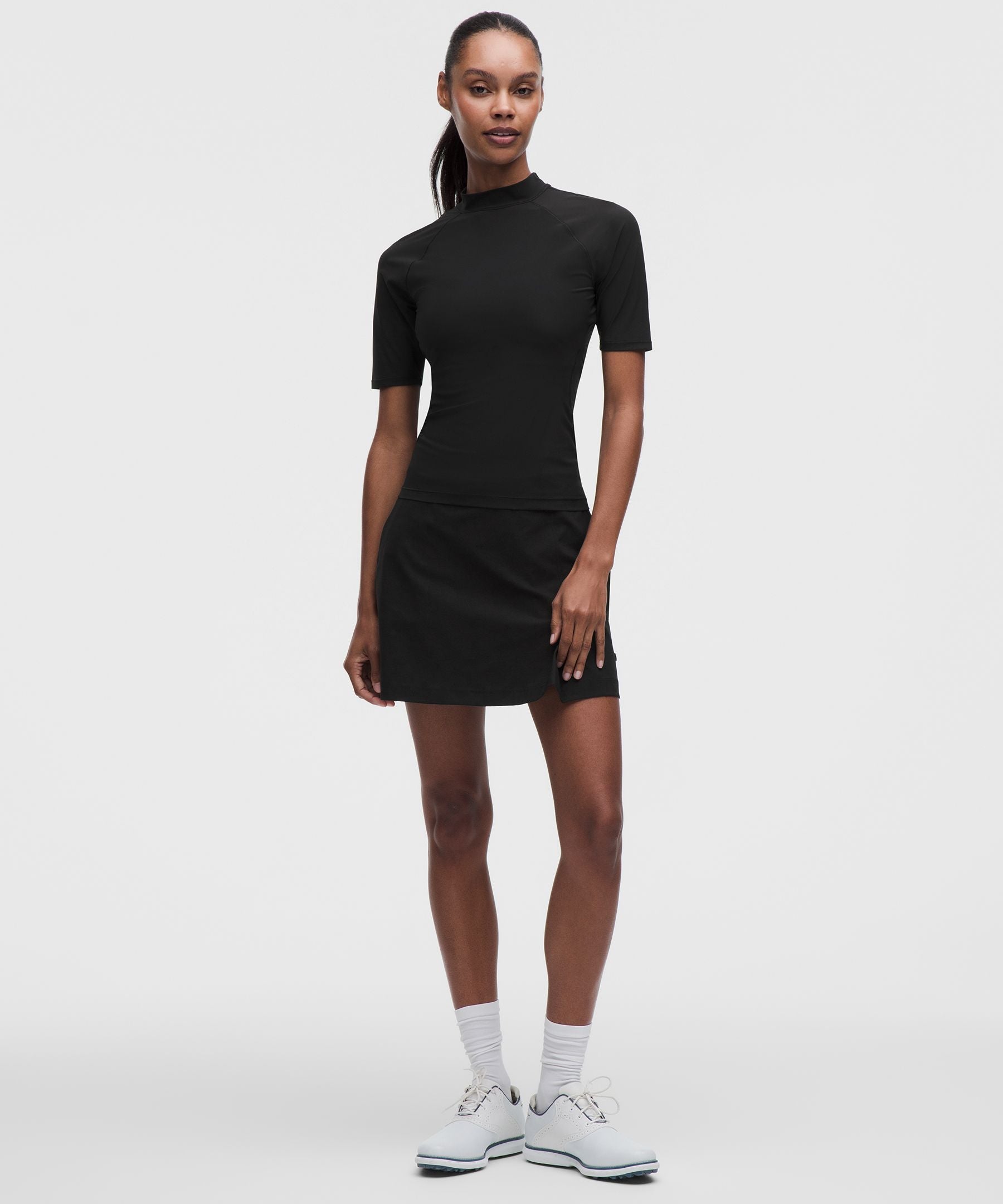 Lululemon Women's Lightweight Mockneck Short-Sleeve Shirt