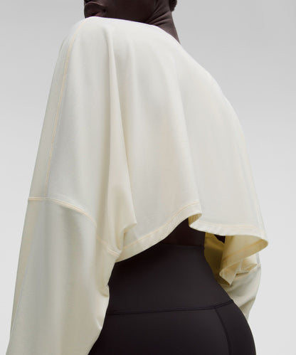Lululemon Women's EasySet Relaxed-Fit Cropped Long-Sleeve Shirt
