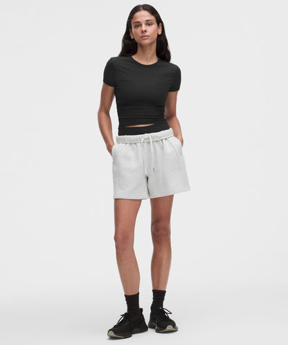 Lululemon Women's All It Takes Ribbed Keyhole Short-Sleeve Shirt