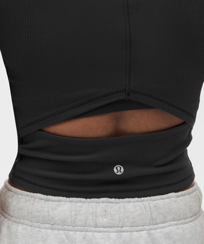 Lululemon Women's All It Takes Ribbed Keyhole Short-Sleeve Shirt