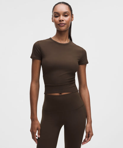 Lululemon Women's All It Takes Ribbed Keyhole Short-Sleeve Shirt