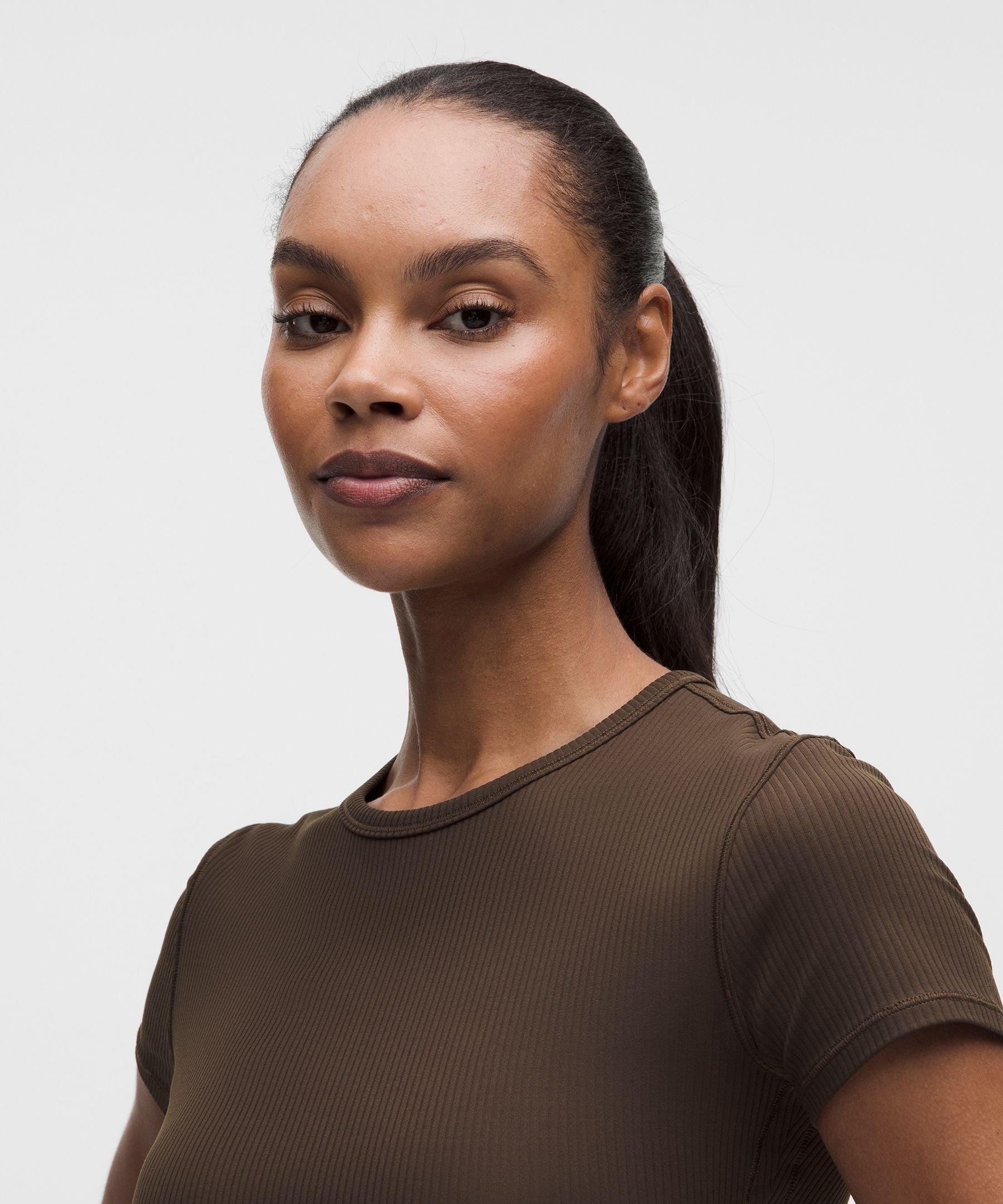Lululemon Women's All It Takes Ribbed Keyhole Short-Sleeve Shirt