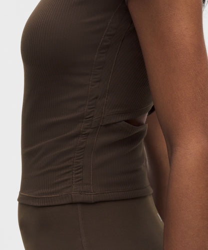 Lululemon Women's All It Takes Ribbed Keyhole Short-Sleeve Shirt