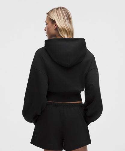 Lululemon French Terry Cropped Full-Zip Hoodie