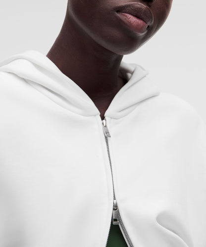 Lululemon French Terry Cropped Full-Zip Hoodie