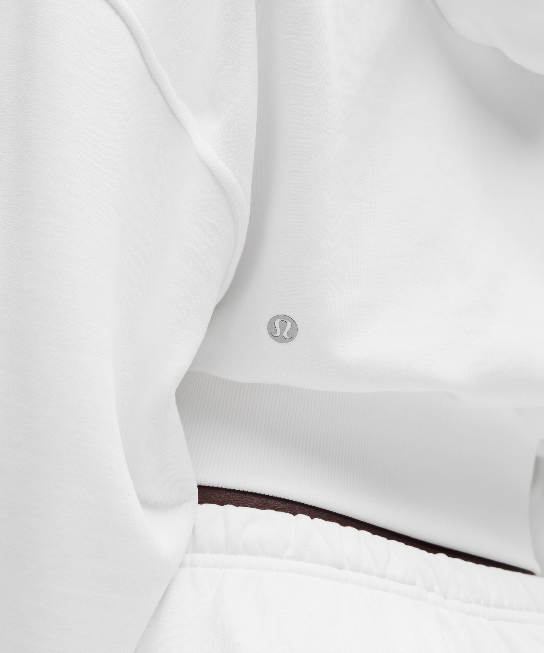 Lululemon French Terry Cropped Full-Zip Hoodie