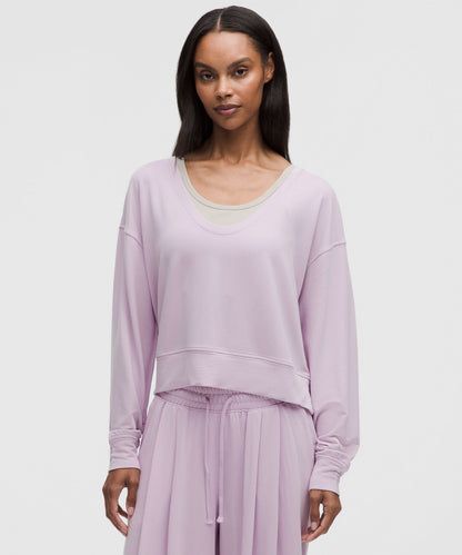Lululemon Women's BeCalm Scoop-Neck Pullover