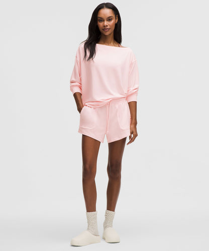 Lululemon Women's BeCalm Oversized Boatneck Long-Sleeve Shirt