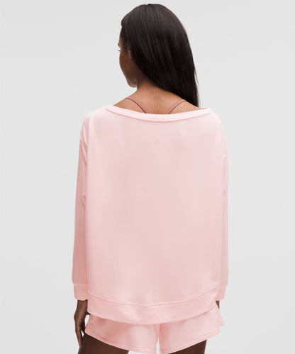 Lululemon Women's BeCalm Oversized Boatneck Long-Sleeve Shirt