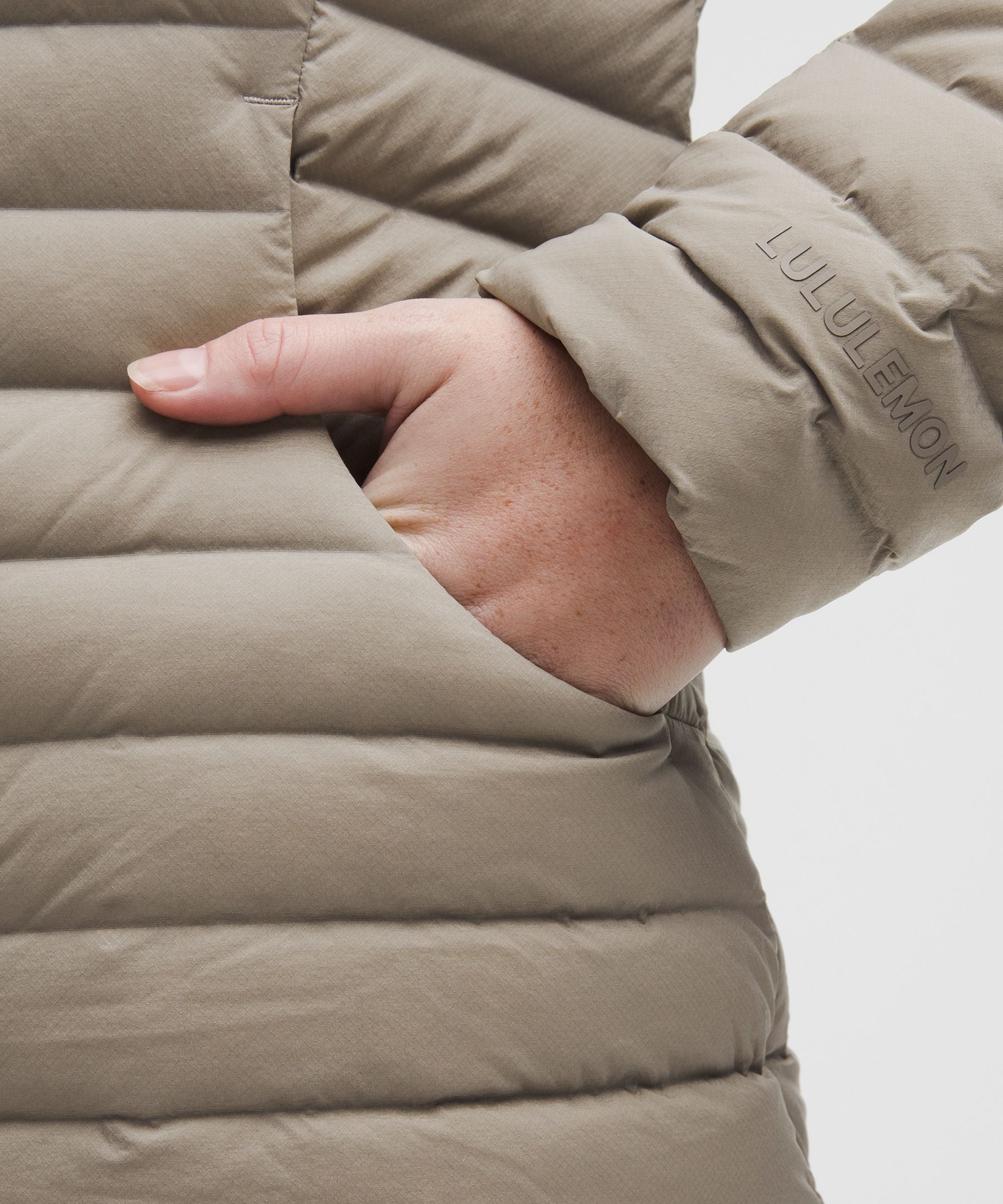 Lululemon Pack It Down Jacket Warm Ash Grey