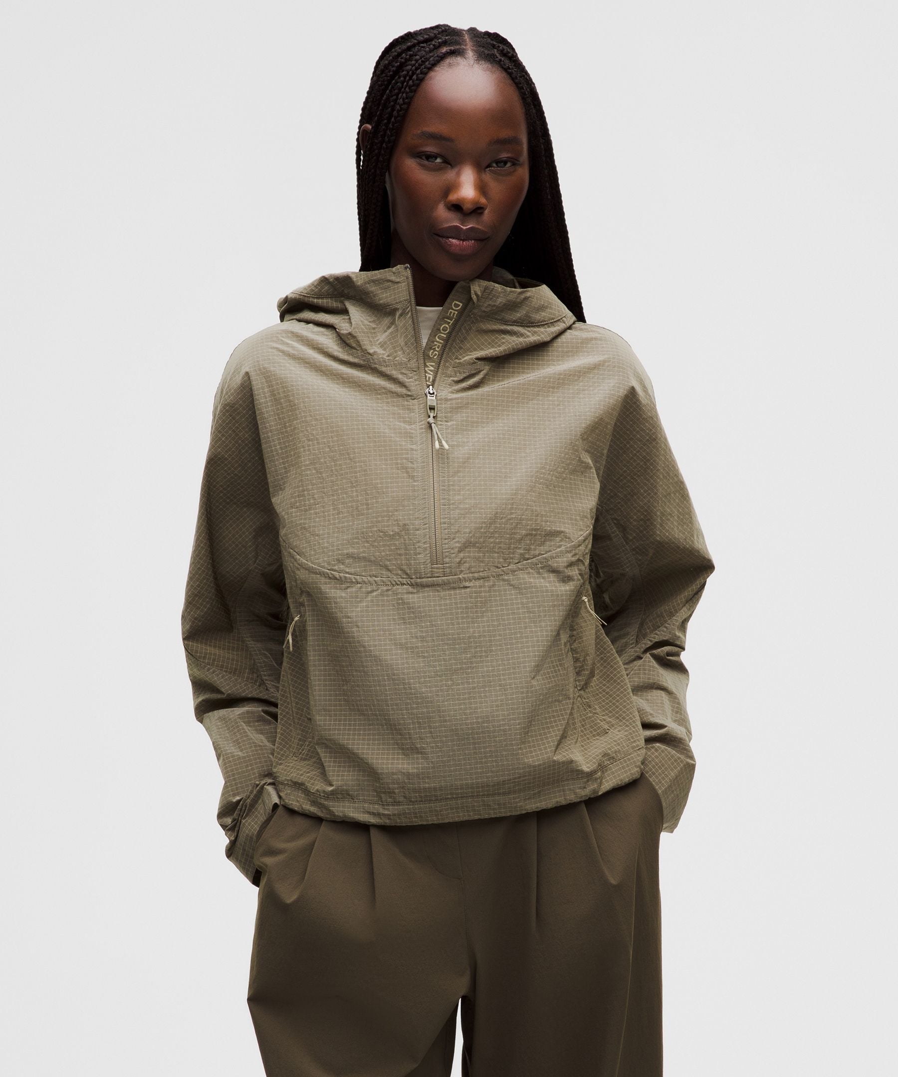 Lululemon Cinch-Back Half-Zip Hiking Pullover