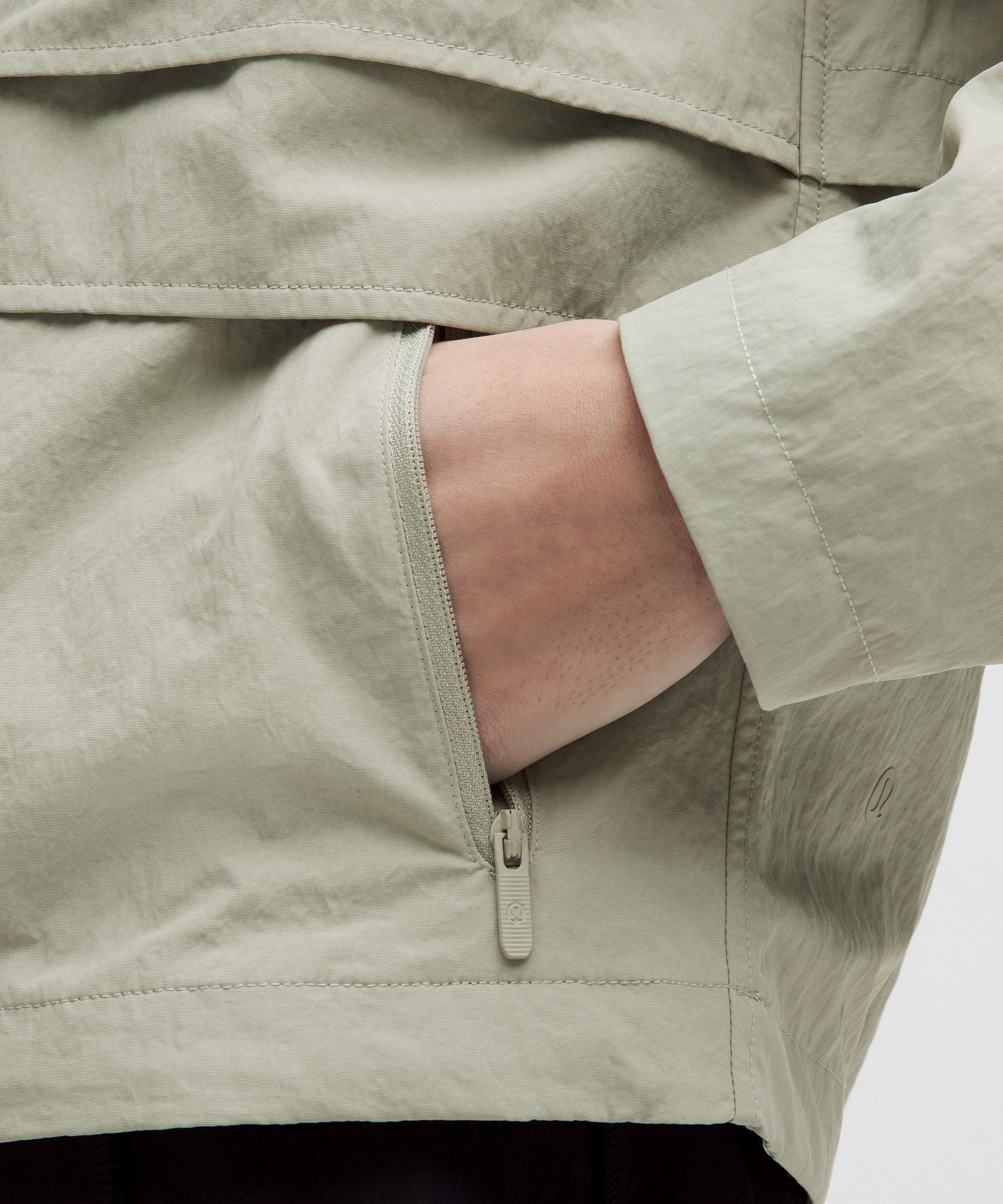 Lululemon Always Effortless Classic-Fit Jacket Fog Green