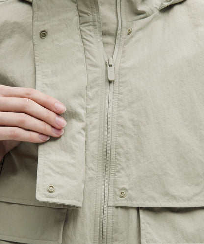 Lululemon Always Effortless Classic-Fit Jacket Fog Green