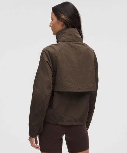 Lululemon Always Effortless Classic-Fit Jacket Olive Brown