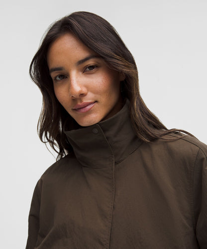Lululemon Always Effortless Classic-Fit Jacket Olive Brown