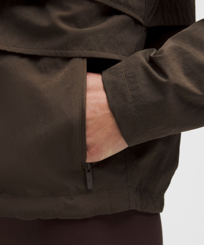 Lululemon Always Effortless Classic-Fit Jacket Olive Brown