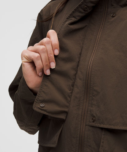 Lululemon Always Effortless Classic-Fit Jacket Olive Brown