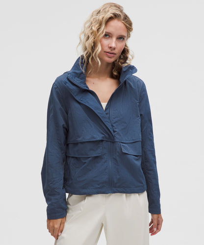 Lululemon Always Effortless Classic-Fit Jacket Blue Twill