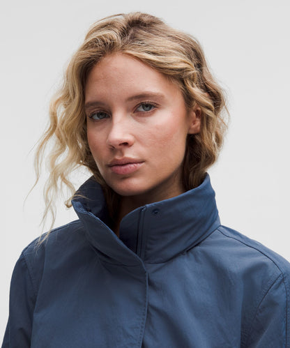 Lululemon Always Effortless Classic-Fit Jacket Blue Twill