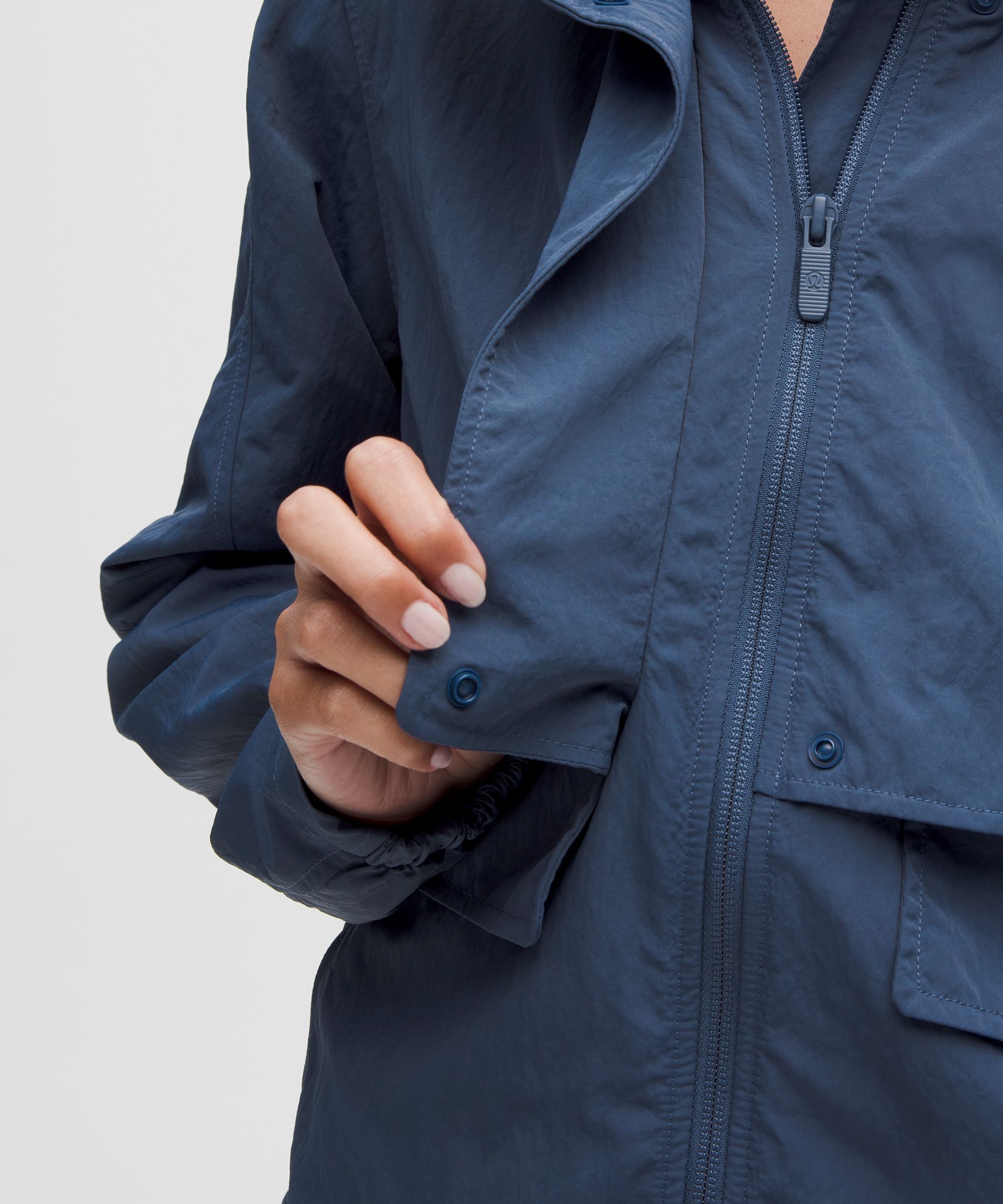Lululemon Always Effortless Classic-Fit Jacket Blue Twill