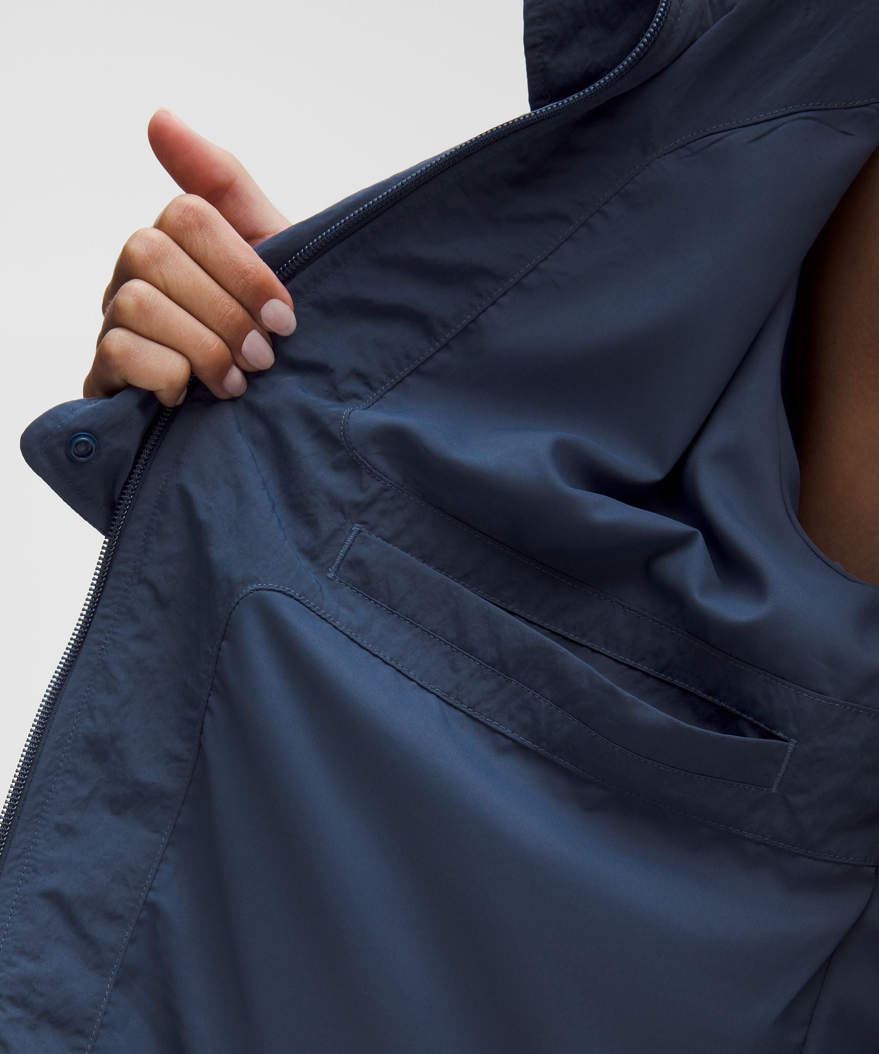 Lululemon Always Effortless Classic-Fit Jacket Blue Twill