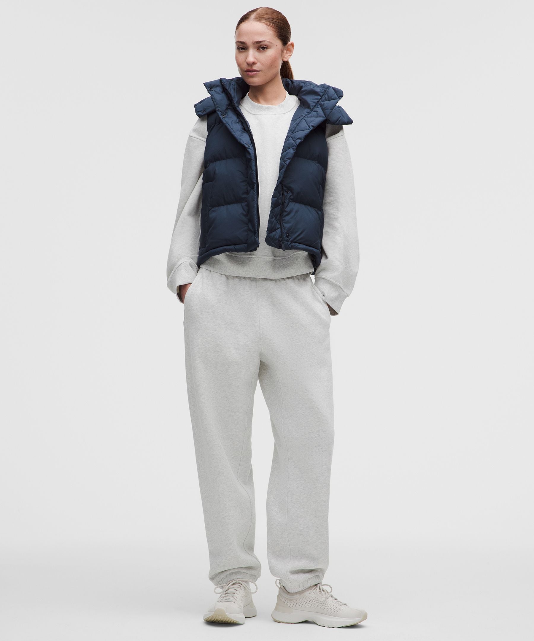 Lululemon Wunder Puff 600-Down-Fill Cropped Vest
