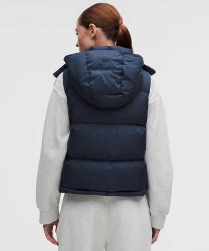 Lululemon Wunder Puff 600-Down-Fill Cropped Vest