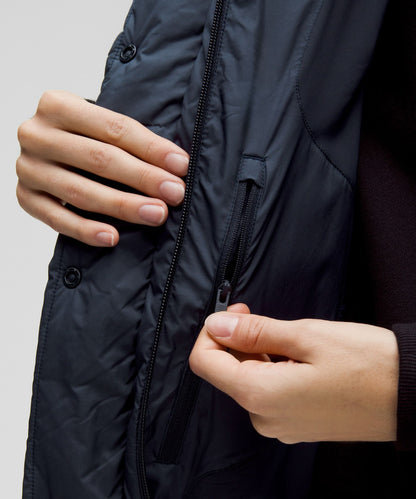 Lululemon Wunder Puff 600-Down-Fill Cropped Vest True Navy