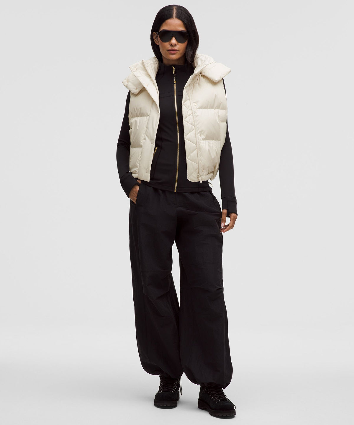 Lululemon Wunder Puff 600-Down-Fill Cropped Vest