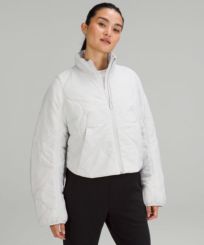 Lululemon Women's Quilted Light Insulation Cropped Jacket