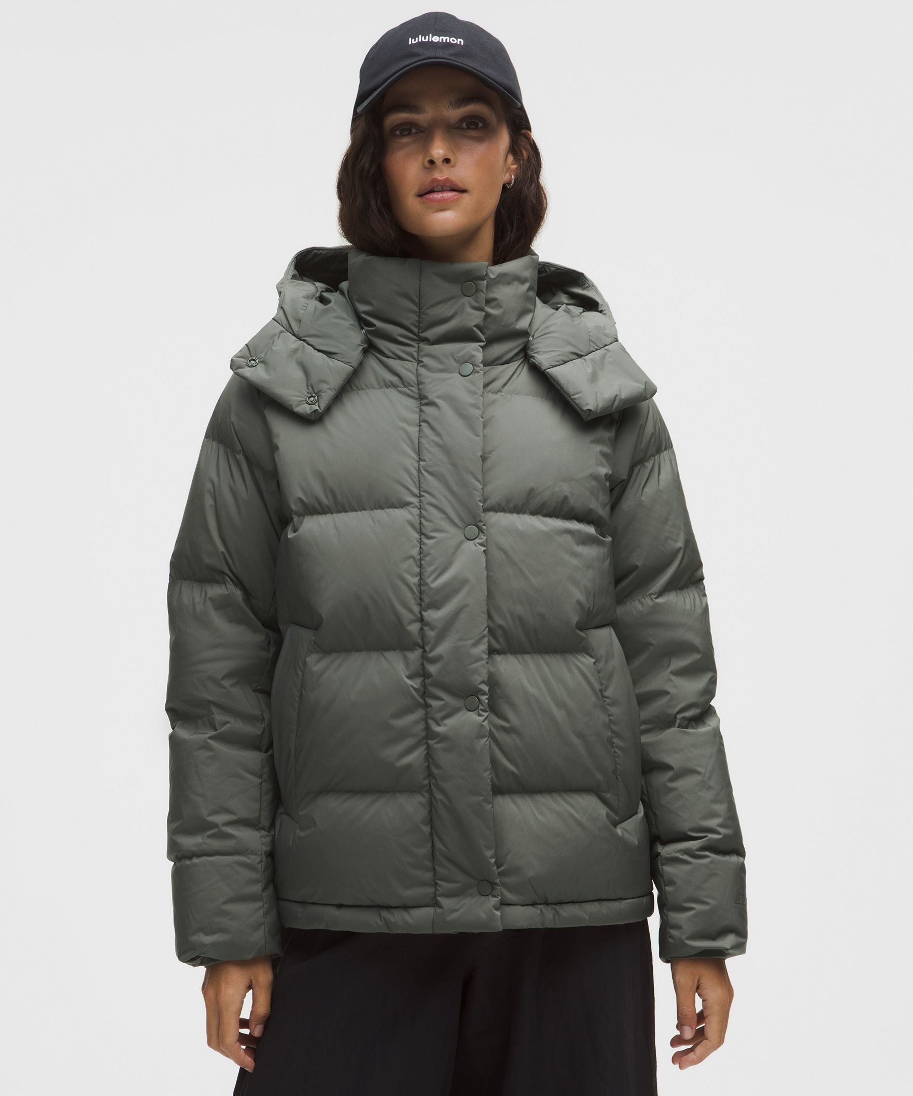 Lululemon Women's Wunder Puff 600-Down-Fill Jacket Palm Deco