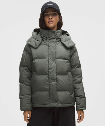 Lululemon Women's Wunder Puff 600-Down-Fill Jacket Palm Deco