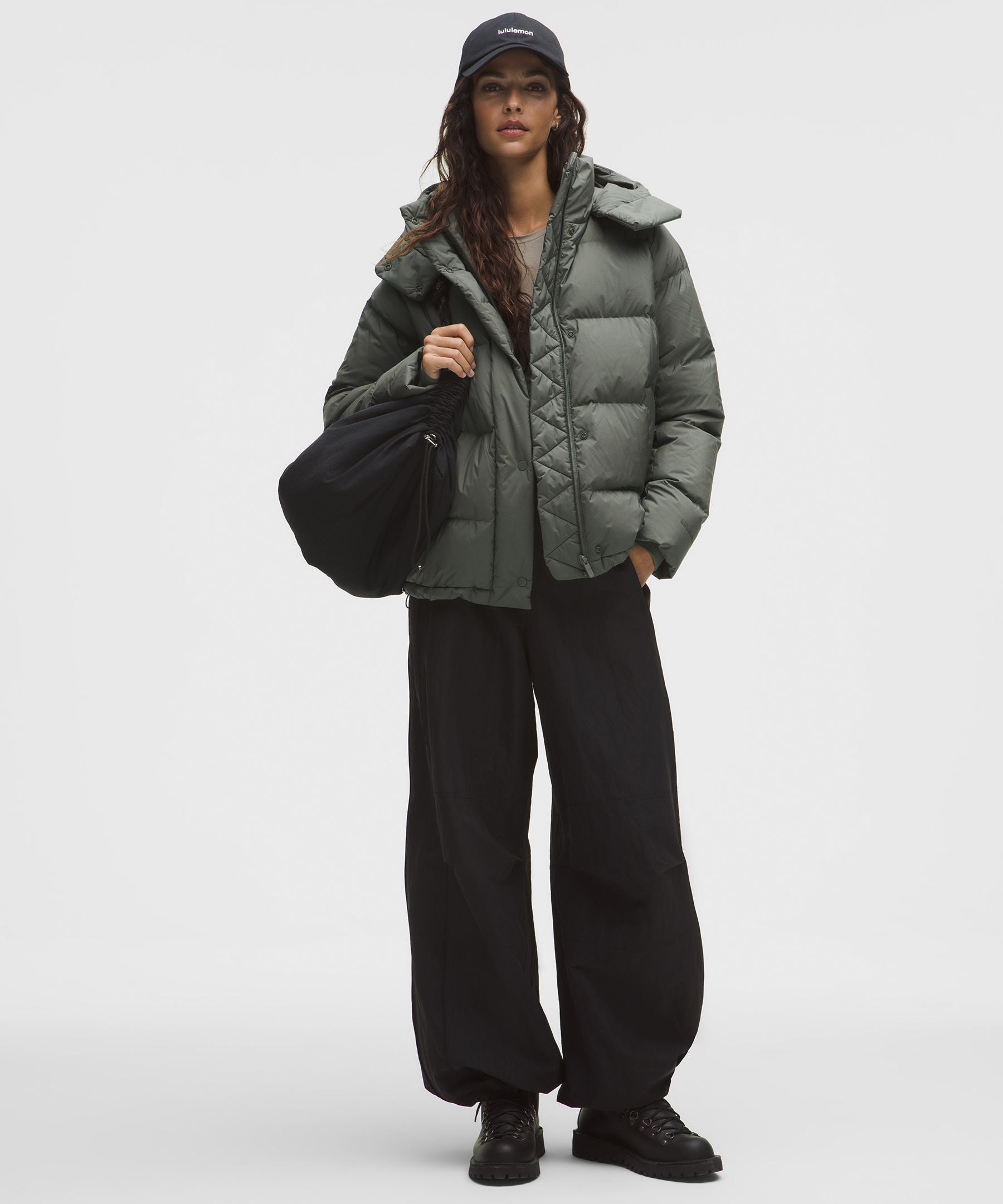 Lululemon Women's Wunder Puff 600-Down-Fill Jacket Palm Deco