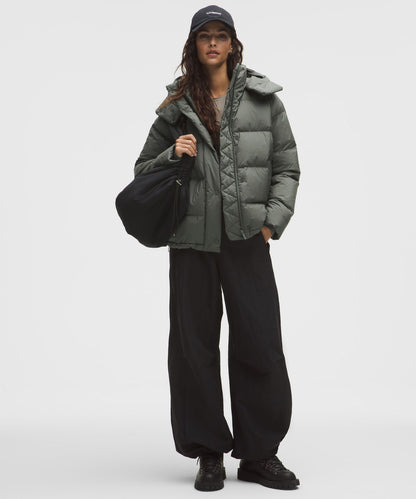 Lululemon Women's Wunder Puff 600-Down-Fill Jacket Palm Deco