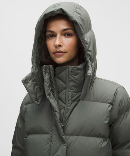Lululemon Women's Wunder Puff 600-Down-Fill Jacket Palm Deco