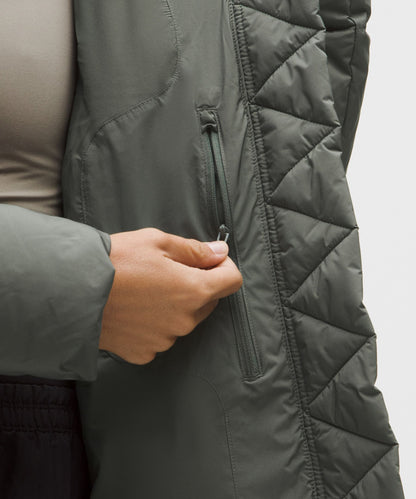 Lululemon Women's Wunder Puff 600-Down-Fill Jacket Palm Deco