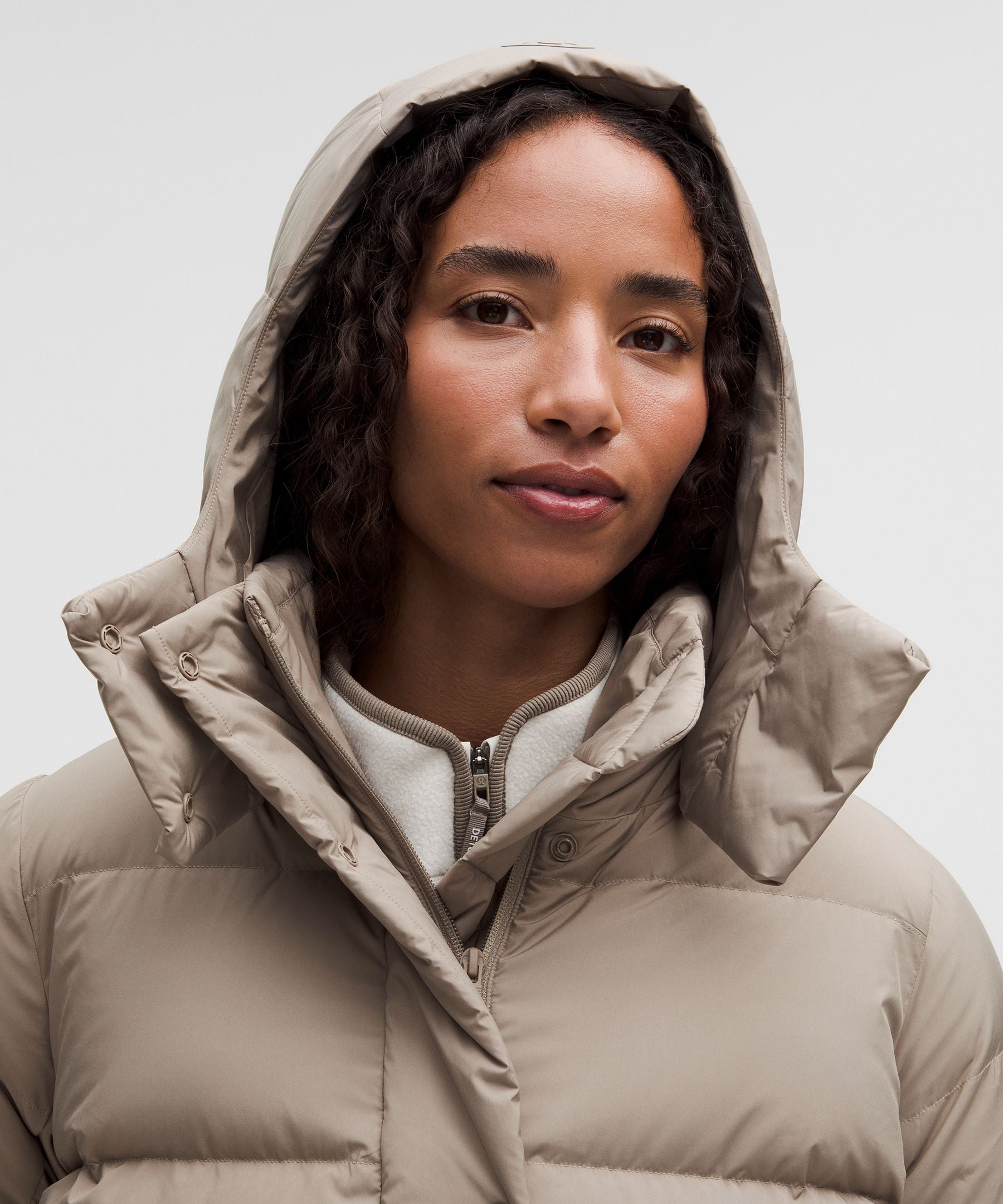 Lululemon Women's Wunder Puff 600-Down-Fill Jacket Warm Ash Grey