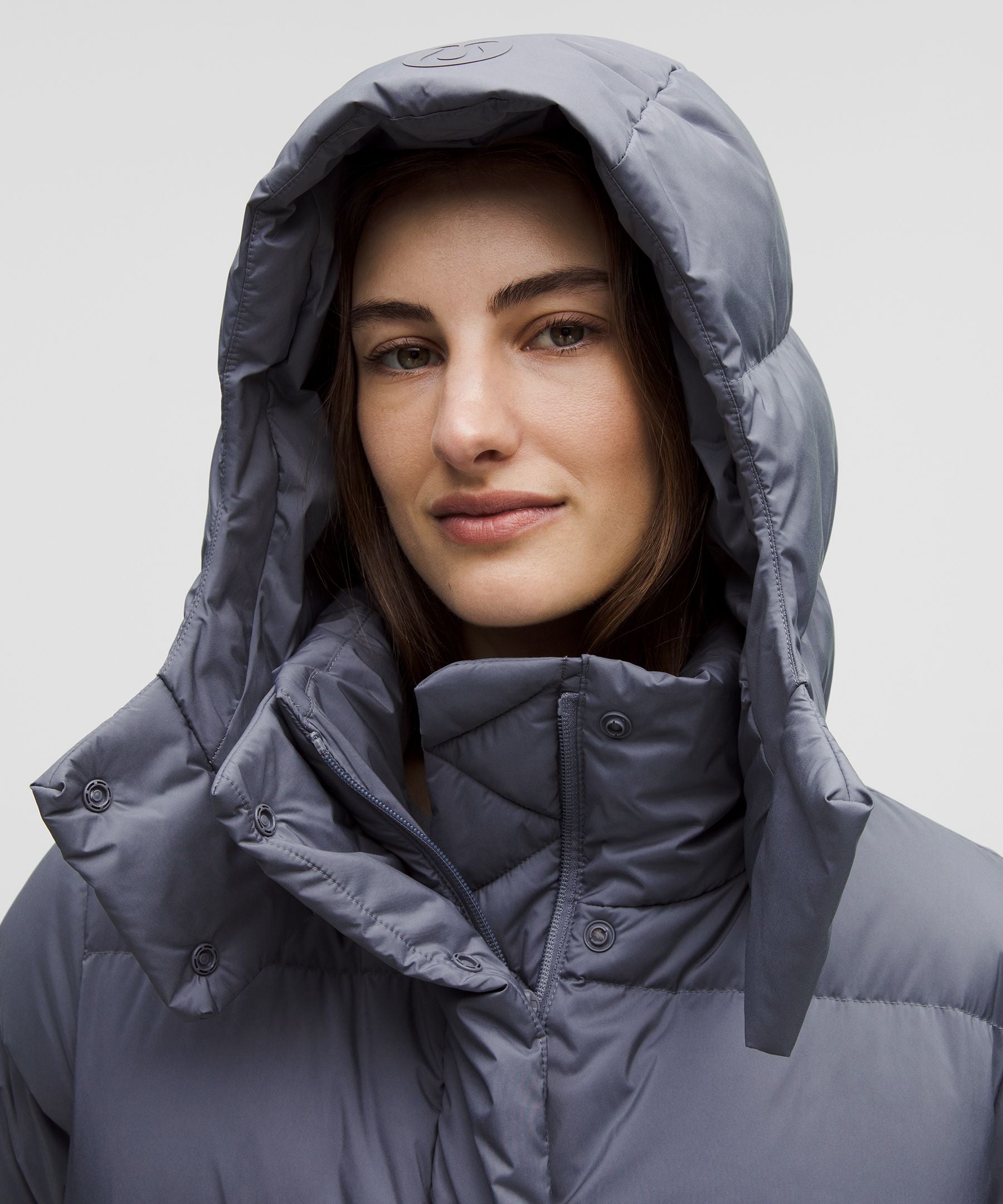 Lululemon Women's Wunder Puff 600-Down-Fill Jacket Solar Grey/Rhino Grey