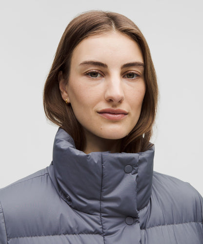 Lululemon Women's Wunder Puff 600-Down-Fill Jacket Solar Grey/Rhino Grey