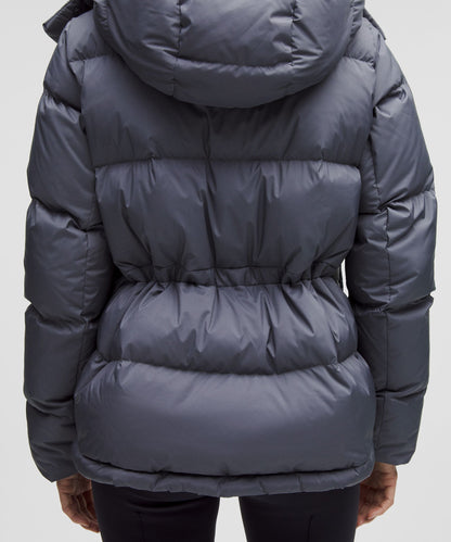 Lululemon Women's Wunder Puff 600-Down-Fill Jacket Solar Grey/Rhino Grey