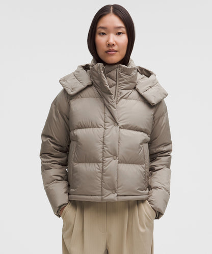 Lululemon Women's Wunder Puff 600-Down-Fill Cropped Jacket