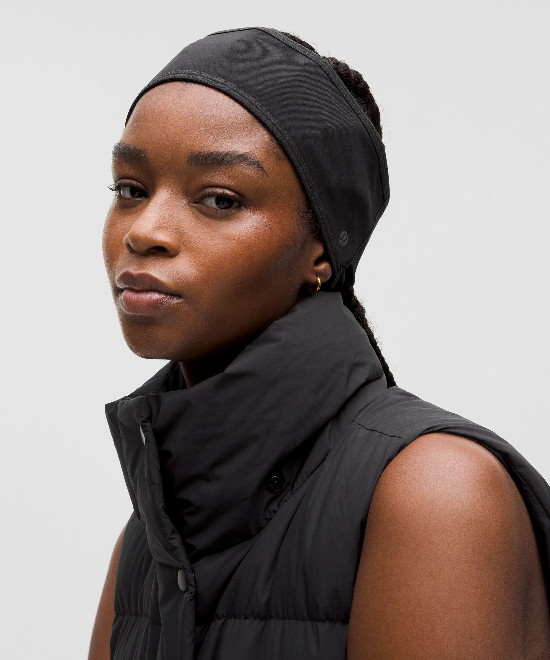 Lululemon Wunder Puff 600-Down-Fill Cropped Vest Black